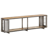 NNEVL TV Cabinet 150x30x40 cm Solid Mango Wood