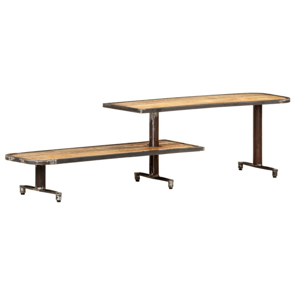 NNEVL TV Cabinet 160x30x40 cm Solid Mango Wood