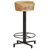 NNEVL Bar Stools 2 pcs 66 cm Solid Mango Wood