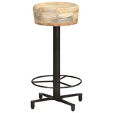 NNEVL Bar Stools 2 pcs 66 cm Solid Mango Wood