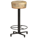 NNEVL Bar Stools 2 pcs 66 cm Solid Mango Wood