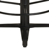 NNEVL Bar Stools 2 pcs 52 cm Solid Mango Wood