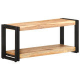 NNEVL TV Cabinet 90x30x40 cm Solid Acacia Wood