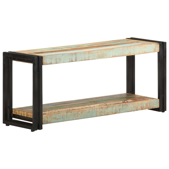 NNEVL TV Cabinet 90x30x40 cm Solid Reclaimed Wood