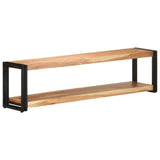 NNEVL TV Cabinet 150x30x40 cm Solid Acacia Wood