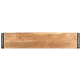 NNEVL TV Cabinet 150x30x40 cm Solid Acacia Wood