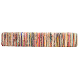 NNEVL Bench 160 cm Multicolour Chindi Fabric