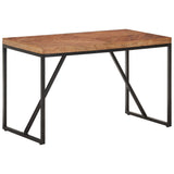 NNEVL Dining Table 120x60x76 cm Solid Acacia and Mango Wood
