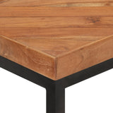 NNEVL Dining Table 120x60x76 cm Solid Acacia and Mango Wood