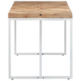 NNEVL Dining Table 160x70x76 cm Solid Acacia and Mango Wood