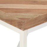 NNEVL Dining Table 160x70x76 cm Solid Acacia and Mango Wood