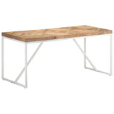 NNEVL Dining Table 160x70x76 cm Solid Acacia and Mango Wood