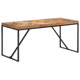 NNEVL Dining Table 160x70x76 cm Solid Acacia and Mango Wood