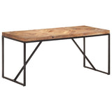 NNEVL Dining Table 160x70x76 cm Solid Acacia and Mango Wood