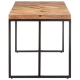 NNEVL Dining Table 160x70x76 cm Solid Acacia and Mango Wood