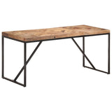 NNEVL Dining Table 160x70x76 cm Solid Acacia and Mango Wood