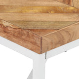 NNEVL Dining Table 180x90x76 cm Solid Acacia and Mango Wood