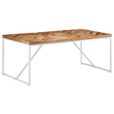 NNEVL Dining Table 180x90x76 cm Solid Acacia and Mango Wood