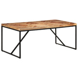 NNEVL Dining Table 180x90x76 cm Solid Acacia and Mango Wood