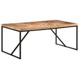 NNEVL Dining Table 180x90x76 cm Solid Acacia and Mango Wood