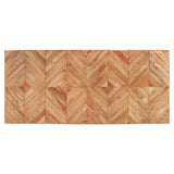 NNEVL Dining Table 200x90x76 cm Solid Acacia and Mango Wood