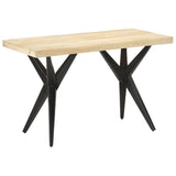 NNEVL Dining Table 120x60x76 cm Solid Mango Wood