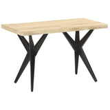 NNEVL Dining Table 120x60x76 cm Solid Mango Wood