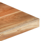 NNEVL Dining Table 140x70x76 cm Solid Acacia Wood