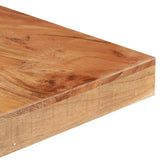 NNEVL Dining Table 160x80x76 cm Solid Acacia Wood