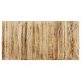 NNEVL Dining Table 160x80x76 cm Rough Mango Wood