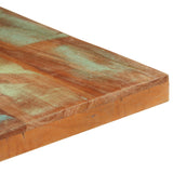 NNEVL Dining Table 160x80x76 cm Solid Reclaimed Wood