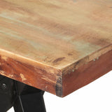 NNEVL Dining Table 180x90x76 cm Solid Reclaimed Wood
