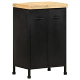 NNEVL Sideboard 47x35x76 cm Rough Mango Wood