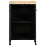 NNEVL Sideboard 47x35x76 cm Rough Mango Wood