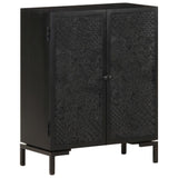 NNEVL Sideboard 60x30x76 cm Solid Mango Wood