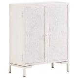 NNEVL Sideboard 60x30x76 cm Solid Mango Wood