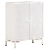 NNEVL Sideboard 60x30x76 cm Solid Mango Wood