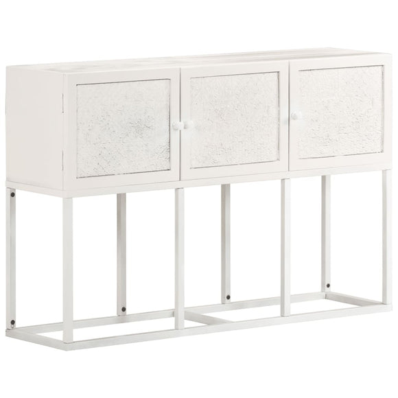 NNEVL Sideboard 115x30x76 cm Solid Mango Wood
