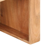 NNEVL Side Table 43x40x30 cm Solid Acacia Wood