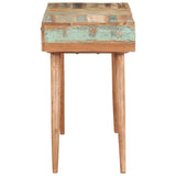 NNEVL Dressing Table with Mirror 112x45x76 cm Solid Reclaimed Wood