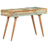 NNEVL Dressing Table with Mirror 112x45x76 cm Solid Reclaimed Wood