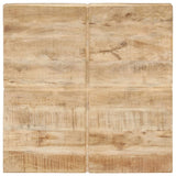NNEVL Coffee Table 80x80x28 cm Solid Mango Wood