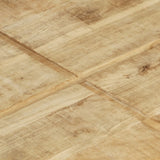 NNEVL Coffee Table 80x80x28 cm Solid Mango Wood