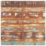 NNEVL Coffee Table 80x80x28 cm Solid Reclaimed Wood