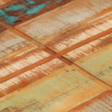 NNEVL Coffee Table 80x80x28 cm Solid Reclaimed Wood
