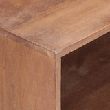 NNEVL Bedside Cabinet 40x30x50 cm Solid Mango Wood