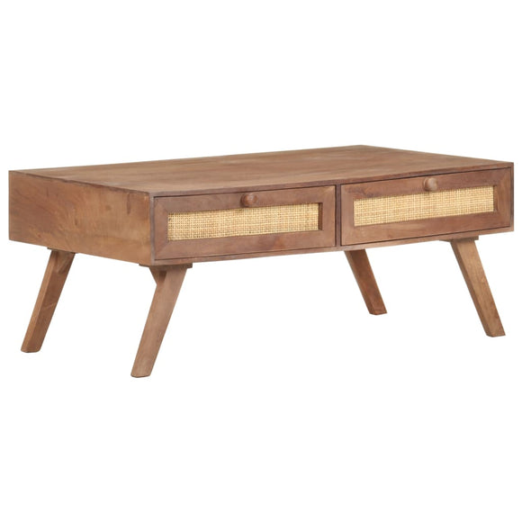 NNEVL Coffee Table 100x60x40 cm Solid Mango Wood