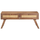 NNEVL Coffee Table 100x60x40 cm Solid Mango Wood