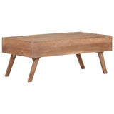 NNEVL Coffee Table 100x60x40 cm Solid Mango Wood