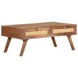 NNEVL Coffee Table 100x60x40 cm Solid Mango Wood